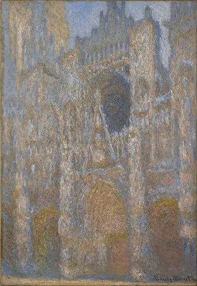Rouen Cathedral (Sunlight) 1894 Claude Monet